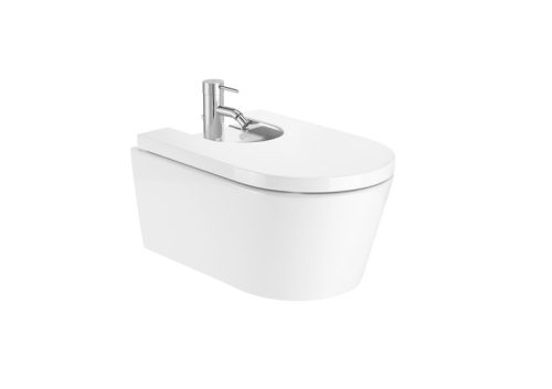 Bidé, Roca Inspira A357525000 Round fali bidé 560 mm hosszú