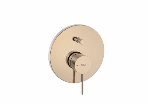 Falba süllyesztett csaptelep, Roca Ona A5A0B9ERG0 falsík alatti 2 utas zuhanycsaptelep Rose Gold