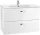 Alsó szekrény, Roca Victoria A857352806 Unik 800 alsószekrény A32799C000 mosdóval, fényes fehér