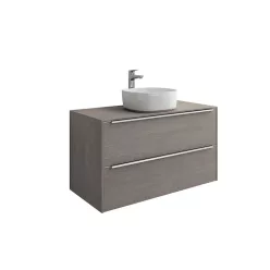   Alsó szekrény, Roca Inspira A851081402 alsószekrény pultra ültethető mosdóhoz 100x50 cm texturált