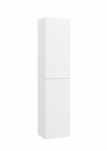 Álló szekrény, Roca Ona A857635509 kétajtós álló fürdőszoba szekrény 175 cm, matt fehér