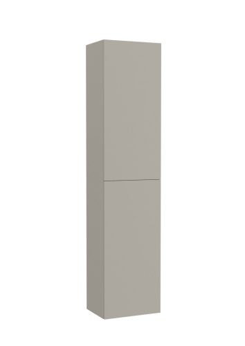 Álló szekrény, Roca Ona A857635510 kétajtós álló fürdőszoba szekrény 175 cm, matt szürke