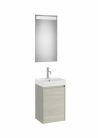 Komplett bútor, Roca Ona A851695512 mosdószekrény Pack mosdóval, tükörrel, világos tölgy
