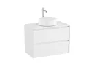 Alsó szekrény, Roca Ona A851728509 mosdószekrény középre ráültethető mosdóhoz, matt fehér