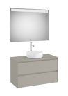 Komplett bútor, Roca Ona A851718510 mosdószekrény Pack ráültethető mosdóhoz, tükörrel