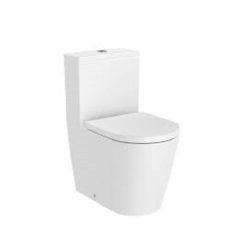   WC, Roca Inspira A342529620 Round Rimless compact falra tolható monoblokkos wc-csésze 600 mm hoss
