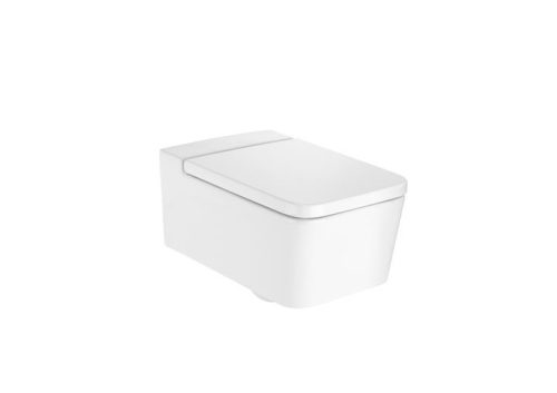 WC, Roca Inspira A346537000 Square fali WC-csésze, Rimless