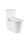 WC, Roca In-wash Inspira A803061001 álló monoblokkos Smart Toilet, tartállyal, integrált bidéfunk