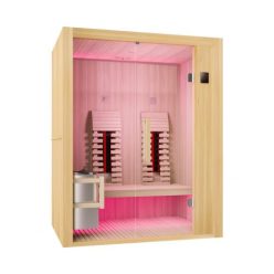   Szauna, Sanotechnik ALASKA infra- és finn szauna kombináció, K60160 kétszemélyes