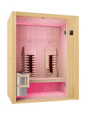 Szauna, Sanotechnik ALASKA infra- és finn szauna kombináció, K60160 kétszemélyes