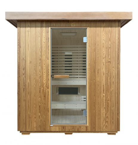 Szauna, Sanotechnik LAHTI kültéri infra- és finn szauna, 5-6 személyes F30200