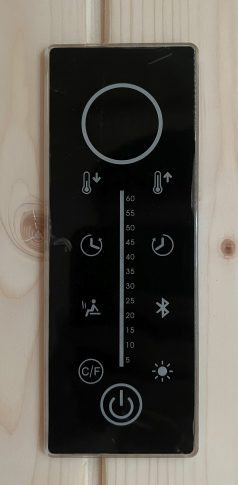 Szauna, Sanotechnik LAHTI kültéri infra- és finn szauna, 5-6 személyes F30200