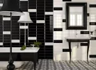Csempe, Ape Ceramica Loft Negro 10X30 A015975