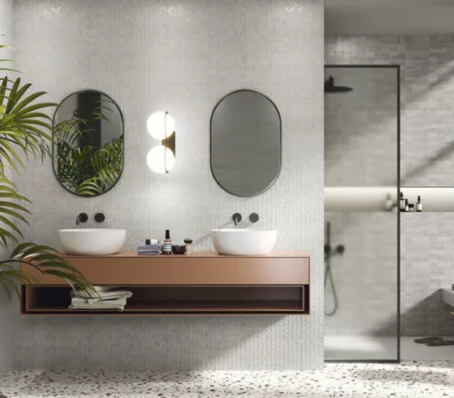 Dekorcsempe, Ape Ceramica Tip Grey 20X50   A035225