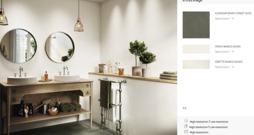 Dekorcsempe, Ape Ceramica Odette Bianco 20X60 A036836