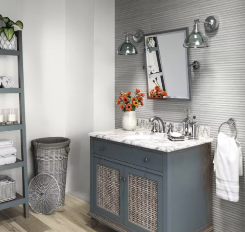 Dekorcsempe, Ape Ceramica Umber Grigio 20X60 A036839