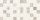 Dekorcsempe, Oliver Design Decor Tessile Cubik Beige 25x50