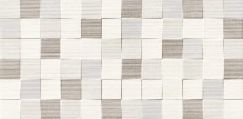 Dekorcsempe, Oliver Design Tessile Cubik Beige 25x50