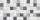 Dekorcsempe, Oliver Design Tessile Cubik Gris 25x50