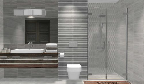 Csempe, Valore Santorini Grey 25X40 cm