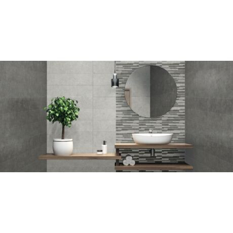 Dekorlap, Valore  Everton Grey Mosaic 25x40cm