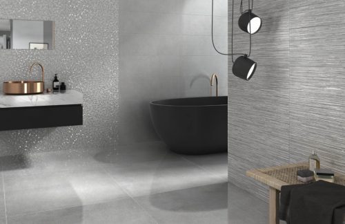 Dekorcsempe, Emigres Dec Hit Gris 25x75cm