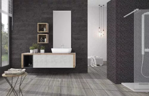 Dekorcsempe, Emigres Garden Negro 20x60cm