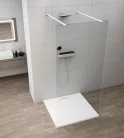 Walk-in, Sapho Esca White Matt ES1011-07 Walk-in, szabadonálló, transzparent üveg, 110 cm