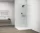 Walk-in, Sapho Esca White Matt ES1013-03 Walk-in, falra szerelhető, transzparent üveg, 130 cm