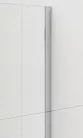 Walk-in, Sapho Esca Chrome ES1080-01/ES8010 Walk-in, falra szerelhető, transzparent üveg, 80 cm