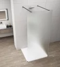 Walk-in, Sapho Esca Black Matt ES1112-06 Walk-in, szabadonálló, matt üveg, 120 cm