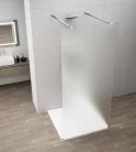 Walk-in, Sapho Esca Chrome ES1115-05 Walk-in, szabadonálló, matt üveg, 150 cm