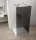 Walk-in, Sapho Esca Black Matt ES1213-06 Walk-in, szabadonálló, füst üveg, 130 cm