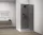 Walk-in, Sapho Esca Chrome ES1214-01 Walk-in, falra szerelhető, füst üveg, 140 cm