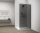 Walk-in, Sapho Esca White Matt ES1270-03 Walk-in, falra szerelhető, füst üveg, 70 cm
