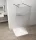 Walk-in, Sapho Esca Black Matt ES1310-06 Walk-in, szabadonálló, flutes üveg, 100 cm