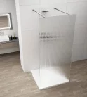 Walk-in, Sapho Esca Chrome ES1312-05 Walk-in, szabadonálló, flutes üveg, 120 cm