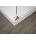 Walk-in, Sapho Esca Chrome ES1313-05 Walk-in, szabadonálló, flutes üveg, 130 cm