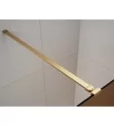Walk-in, Sapho Esca Gold Matt ES1313-08 Walk-in, szabadonálló, flutes üveg, 130 cm