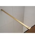 Walk-in, Sapho Esca Gold Matt ES1315-08 Walk-in, szabadonálló, flutes üveg, 150 cm