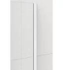 Walk-in, Sapho Esca White Matt ES1390-03 Walk-in, falra szerelhető, flutes üveg, 90 cm