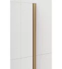 Walk-in, Sapho Esca Gold Matt ES1580-04 Walk-in, falra szerelhető, barna üveg, 80 cm