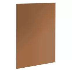   Zuhanyfal, Sapho Esca ES1513 Walk-in zuhanyfal, barna üveg, 130x210 cm