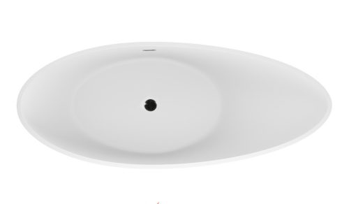 Kád, M-Acryl Paradise szabadonálló kád 180x80 cm fényes fekete