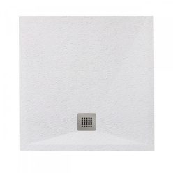 Zuhanytálca, West Eliza 80x80 cm, fehér