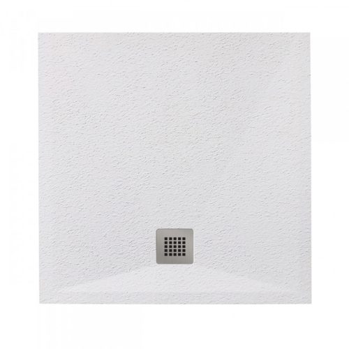 Zuhanytálca, West Eliza 80x80 cm, fehér