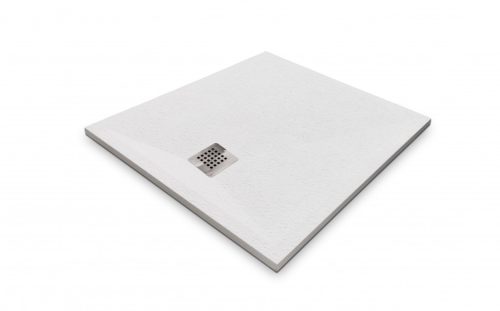 Zuhanytálca, West Eliza 80x80 cm, fehér