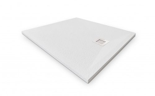 Zuhanytálca, West Eliza 80x80 cm, fehér