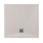 Zuhanytálca, West Eliza 80x80 cm, beige