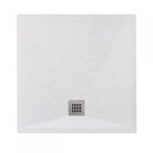 Zuhanytálca, West Eliza 90x90 cm, fehér